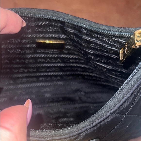 Prada Black Quilted Shoulder Bag - Picture 2 of 5